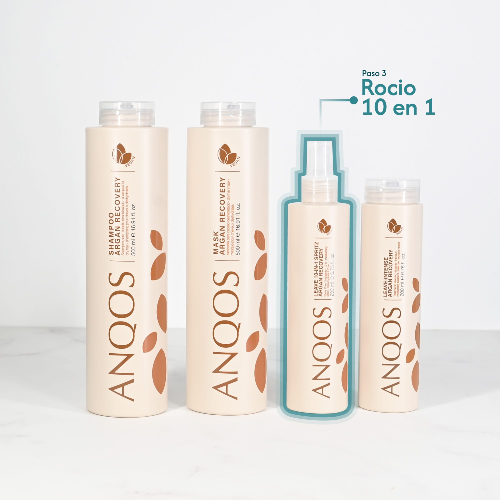 LEAVE 10 IN 1 SPRITZ <br> ARGAN RECOVERY 200 ML - Image 4